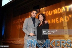 NEW YORK, NY - NOVEMBER 14:  Honoree Ram?n Rodr?guez (L) and Rosie Perez attend the 10th Annual Christian Rivera Foundation Gala at Capitale on November 14, 2018 in New York City.  (Photo by Johnny Nunez/WireImage)