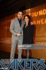 NEW YORK, NY - NOVEMBER 14:  Honoree Ram?n Rodr?guez (L) and Rosie Perez attend the 10th Annual Christian Rivera Foundation Gala at Capitale on November 14, 2018 in New York City.  (Photo by Johnny Nunez/WireImage)
