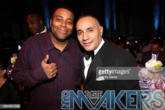 NEW YORK, NY - NOVEMBER 14:  Kenan Thompson (L) and Christian Rivera Foundation Founder John 'Gungie' Rivera attend the 10th Annual Christian Rivera Foundation Gala at Capitale on November 14, 2018 in New York City.  (Photo by Johnny Nunez/WireImage)