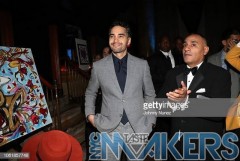 NEW YORK, NY - NOVEMBER 14:  Ram?n Rodr?guez (L) and Christian Rivera Foundation Founder John 'Gungie' Rivera attend the 10th Annual Christian Rivera Foundation Gala at Capitale on November 14, 2018 in New York City.  (Photo by Johnny Nunez/WireImage)