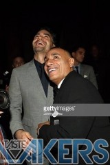 NEW YORK, NY - NOVEMBER 14:  Ram?n Rodr?guez (L) and Christian Rivera Foundation Founder John 'Gungie' Rivera attend the 10th Annual Christian Rivera Foundation Gala at Capitale on November 14, 2018 in New York City.  (Photo by Johnny Nunez/WireImage)