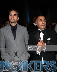 NEW YORK, NY - NOVEMBER 14:  Ram?n Rodr?guez (L) and Christian Rivera Foundation Founder John 'Gungie' Rivera attend the 10th Annual Christian Rivera Foundation Gala at Capitale on November 14, 2018 in New York City.  (Photo by Johnny Nunez/WireImage)