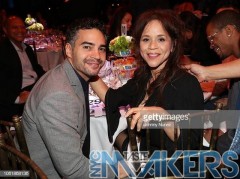 NEW YORK, NY - NOVEMBER 14:  Ram?n Rodr?guez (L) and Rosie Perez attend the 10th Annual Christian Rivera Foundation Gala at Capitale on November 14, 2018 in New York City.  (Photo by Johnny Nunez/WireImage)