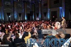 NEW YORK, NY - NOVEMBER 14:  Honoree Ram?n Rodr?guez (r) speaks onstage at the 10th Annual Christian Rivera Foundation Gala at Capitale on November 14, 2018 in New York City.  (Photo by Johnny Nunez/WireImage)