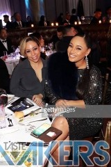 NEW YORK, NY - NOVEMBER 14:  Radio personality Alyi V (L) and Tahiry Jose attend the 10th Annual Christian Rivera Foundation Gala at Capitale on November 14, 2018 in New York City.  (Photo by Johnny Nunez/WireImage)