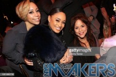 NEW YORK, NY - NOVEMBER 14:  (L-R) Radio personality Alyi V, Tahiry Jose, and Rosie Perez attend the 10th Annual Christian Rivera Foundation Gala at Capitale on November 14, 2018 in New York City.  (Photo by Johnny Nunez/WireImage)