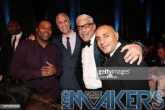NEW YORK, NY - NOVEMBER 14:  (L-R) Honorees Kenan Thompson and Dr. Mark M. Souweidane pose with Christian Rivera Foundation boardmember Andy Epstein, and Founder John 'Gungie' Rivera at the 10th Annual Christian Rivera Foundation Gala at Capitale on November 14, 2018 in New York City.  (Photo by Johnny Nunez/WireImage)