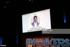 NEW YORK, NY - NOVEMBER 14:  Honoree Ram?n Rodr?guez speaks onstage at the 10th Annual Christian Rivera Foundation Gala at Capitale on November 14, 2018 in New York City.  (Photo by Johnny Nunez/WireImage)