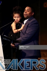 NEW YORK, NEW YORK - NOVEMBER 13: Kenan Thompson speaks onstage at the 11th Annual Cristian Rivera Foundation Celebrity Gala on November 13, 2019 in New York City. (Photo by Johnny Nunez/WireImage)