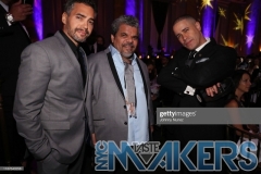 NEW YORK, NEW YORK - NOVEMBER 13: (L-R) Ram?n Rodr?guez, Luis Guzm?n, and Crazy Legs attend the 11th Annual Cristian Rivera Foundation Celebrity Gala on November 13, 2019 in New York City. (Photo by Johnny Nunez/WireImage)