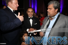 NEW YORK, NEW YORK - NOVEMBER 13: John 'Gungie' Rivera (c) and Luis Guzm?n (r) attend the 11th Annual Cristian Rivera Foundation Celebrity Gala on November 13, 2019 in New York City. (Photo by Johnny Nunez/WireImage)
