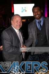 NEW YORK, NEW YORK - NOVEMBER 13: Bo Dietl (L) and Michael Cox attend the 11th Annual Cristian Rivera Foundation Celebrity Gala on November 13, 2019 in New York City. (Photo by Johnny Nunez/WireImage)