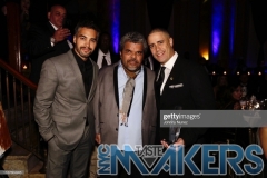 NEW YORK, NEW YORK - NOVEMBER 13: (L-R) Ram?n Rodr?guez, Luis Guzm?n, and Crazy Legs attend the 11th Annual Cristian Rivera Foundation Celebrity Gala on November 13, 2019 in New York City. (Photo by Johnny Nunez/WireImage)