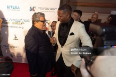 NEW YORK, NEW YORK - NOVEMBER 15: Luis Guzm?n and AJ Calloway attend the 14th Annual CRF Celebrity Gala at Capitale on November 15, 2023 in New York City. (Photo by Joy Malone/Getty Images)