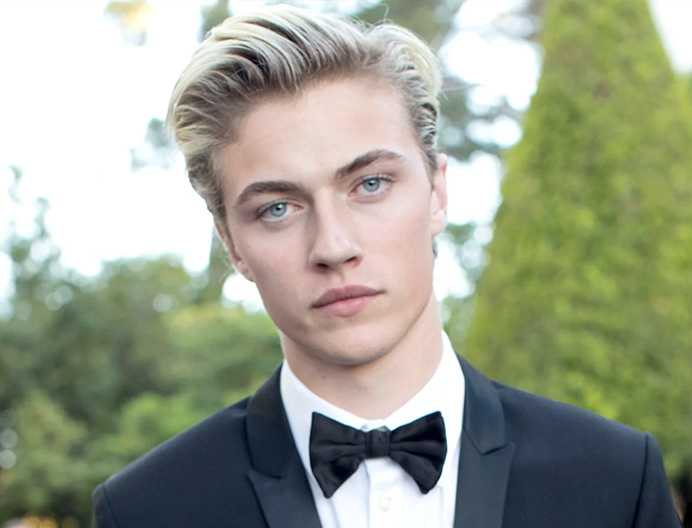 1. Lucky Blue Smith's Hair Care Routine: Products He Uses for His Signature Locks - wide 4