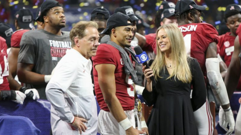 SEC on CBS' names replacement for Jamie Erdahl, who joins NFL Network's  'Good Morning Football' 